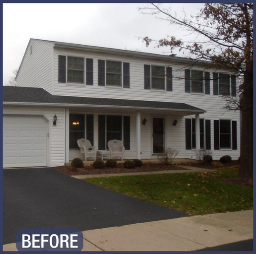 Before roof restoration