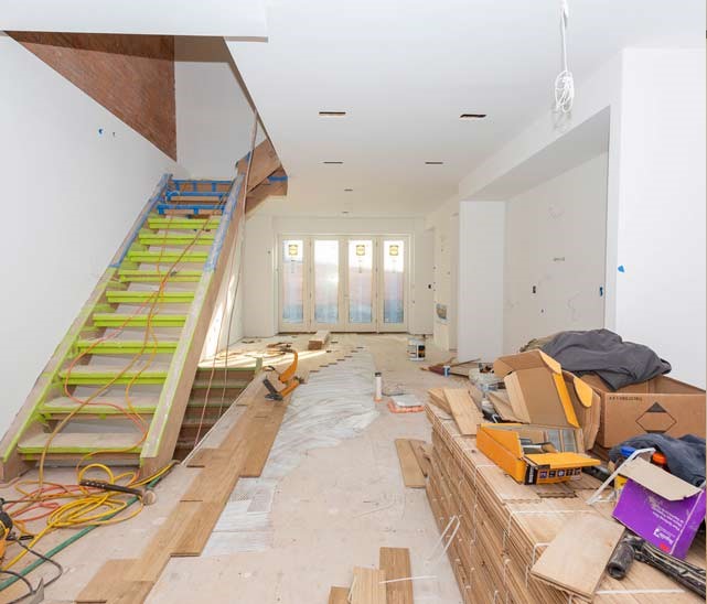 Before building restoration