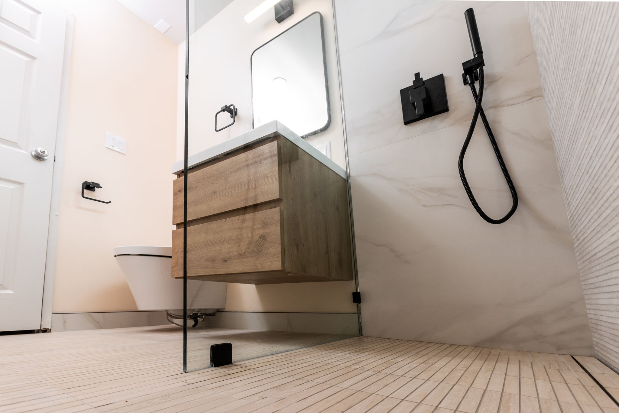 Bathroom remodeling and exterior construction work in Blount County Tennessee