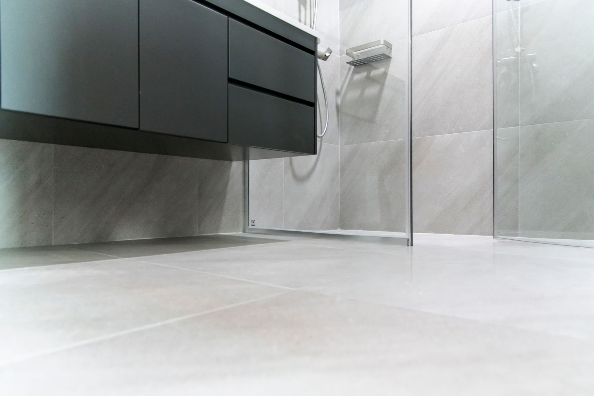 Interior renovation project with a professionally refreshed wall finish